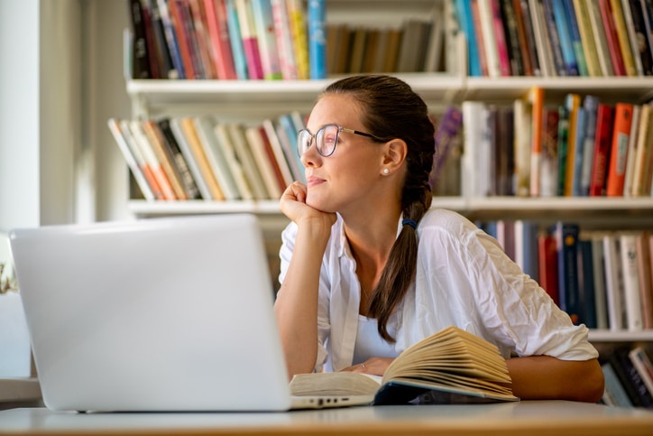 adult woman suffering from adhd