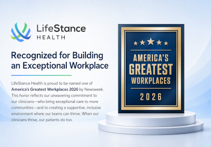Newsweek: LifeStance Named One of America’s Greatest Workplaces 2026